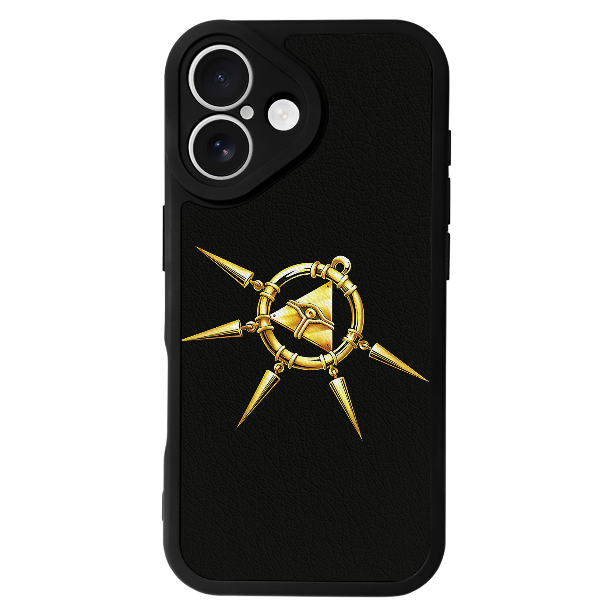遊☆戯☆王 Yu-Gi-Oh! 【iPhone 16シリーズ対応】シリコンスマホケース（レザー調） 材質：シリコン